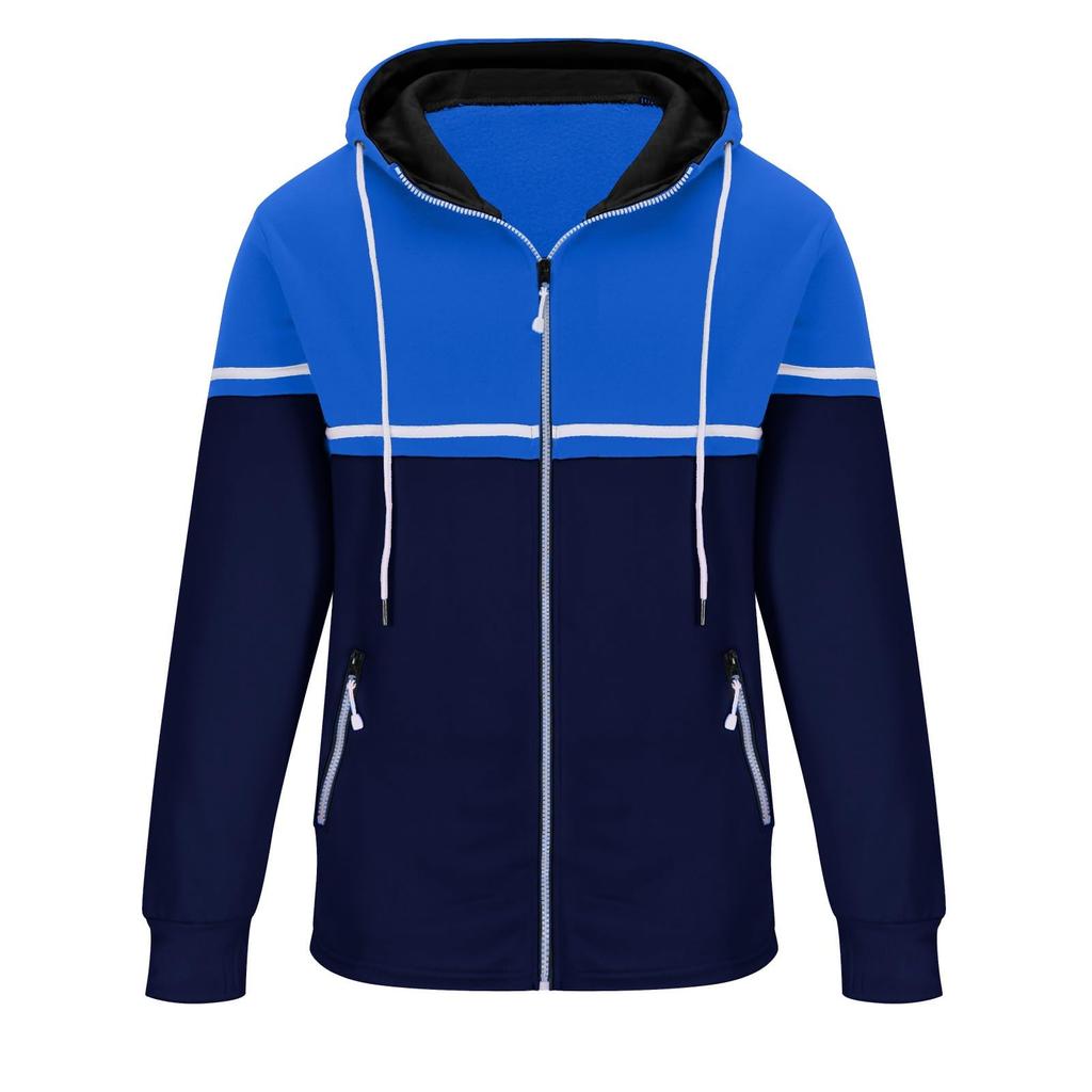 Мужские куртки на молнии, толстовка с капюшоном, зимнее пальто, спортивная верхняя одежда, осенняя модная одежда