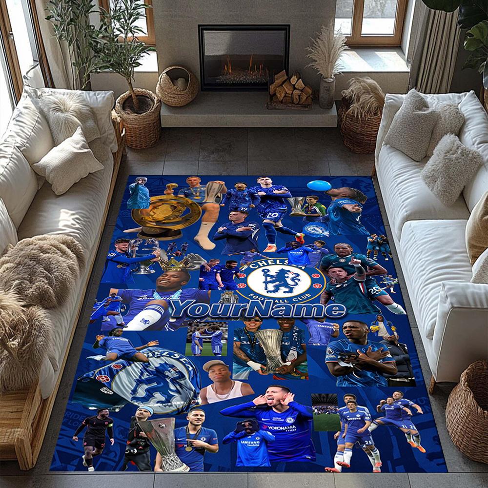 Chelsea Personalized Name Carpet Perfect for Living Rooms Hallway Study room Entryway Antislip Carpet Decorate Offices Perfect Gift for Women/Men