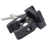 V Mount Battery Adapter with Clamp Strong Grip Portable Adjustable Heavy Duty Aluminum Alloy for Light Stand Tripod