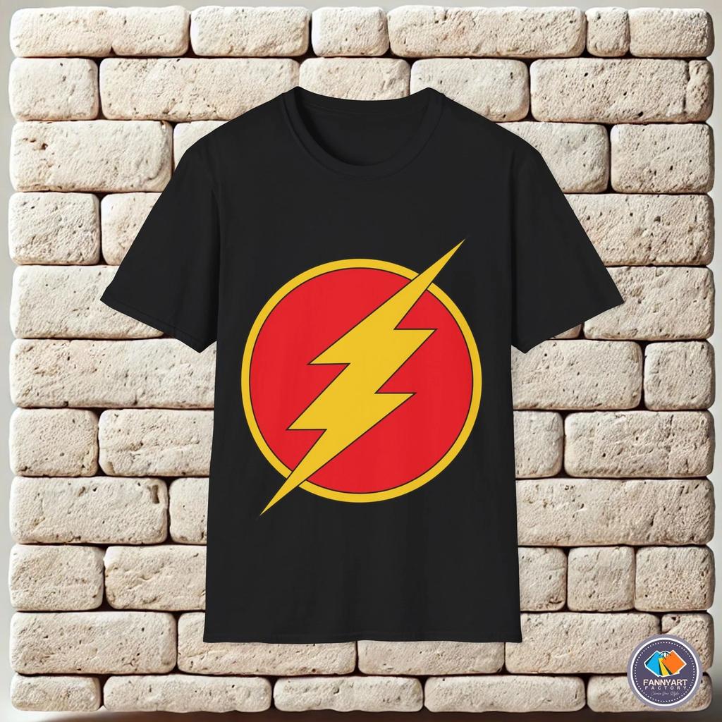 Супергеройская футболка унисекс The Flash Sign DC Comics Скорость Молния