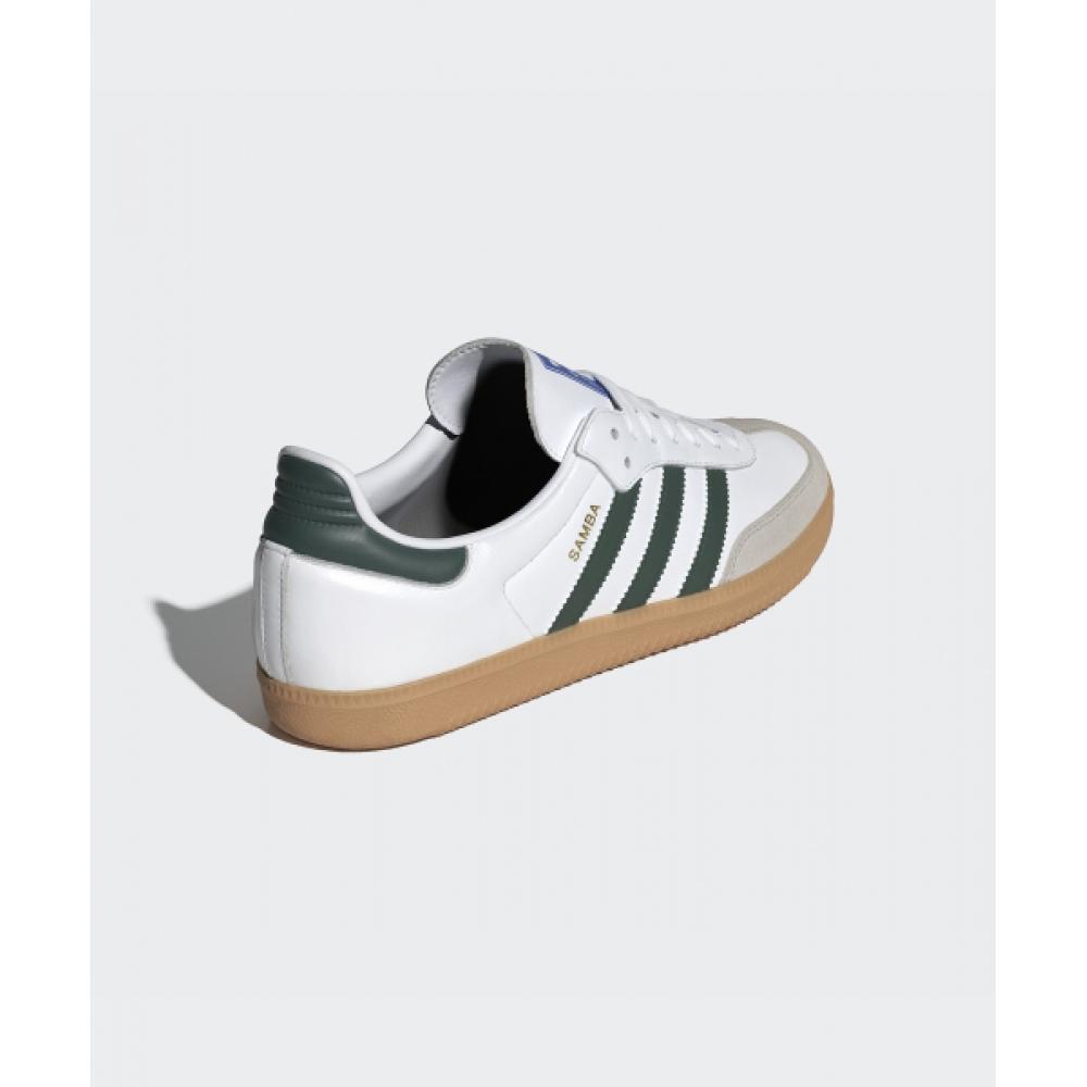 Adidas Samba Og Белый Зеленый Ie3437