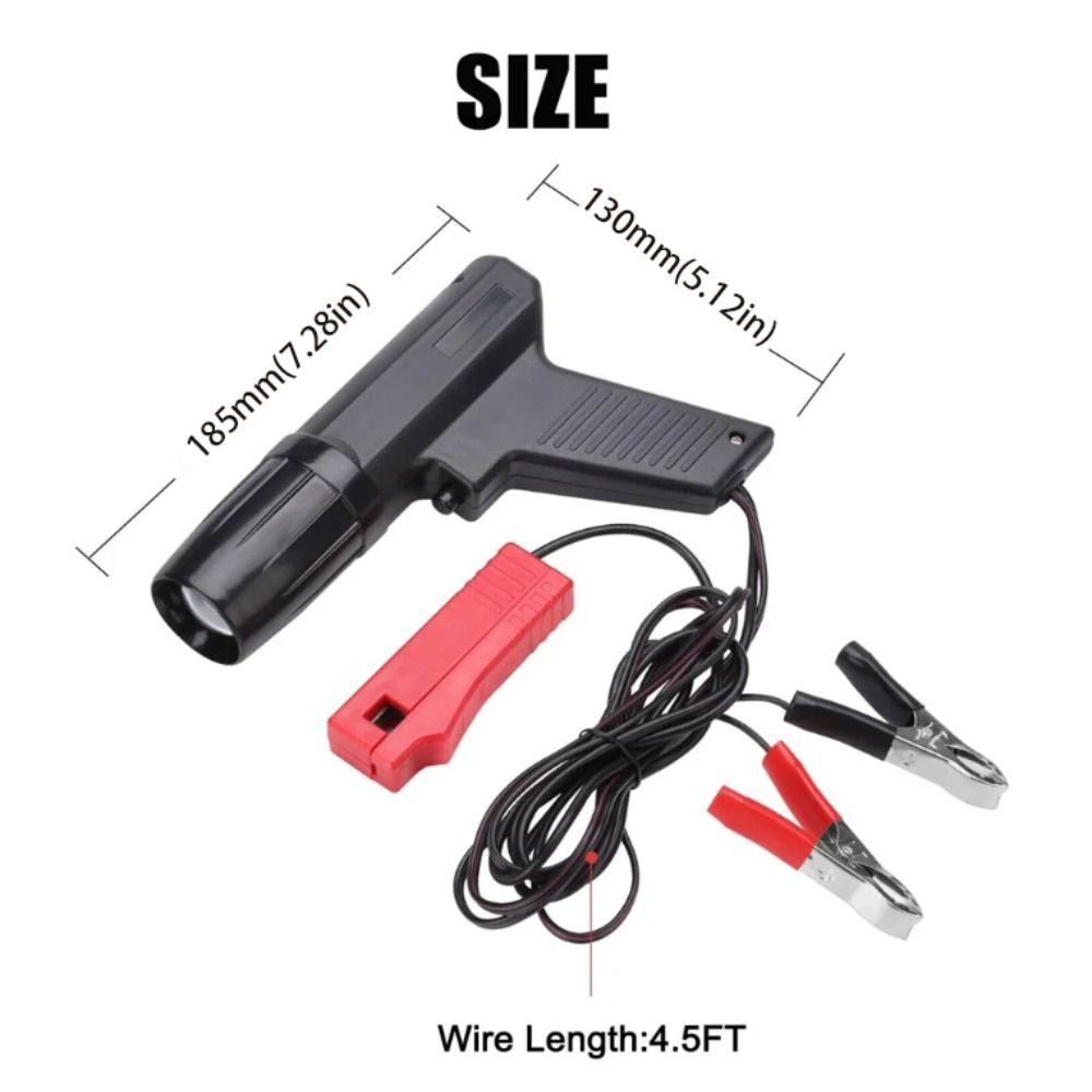 Precision Tool Engine Timing Light Tool Visual Indicators Motorcycle Ignition Tool Mechanic Use