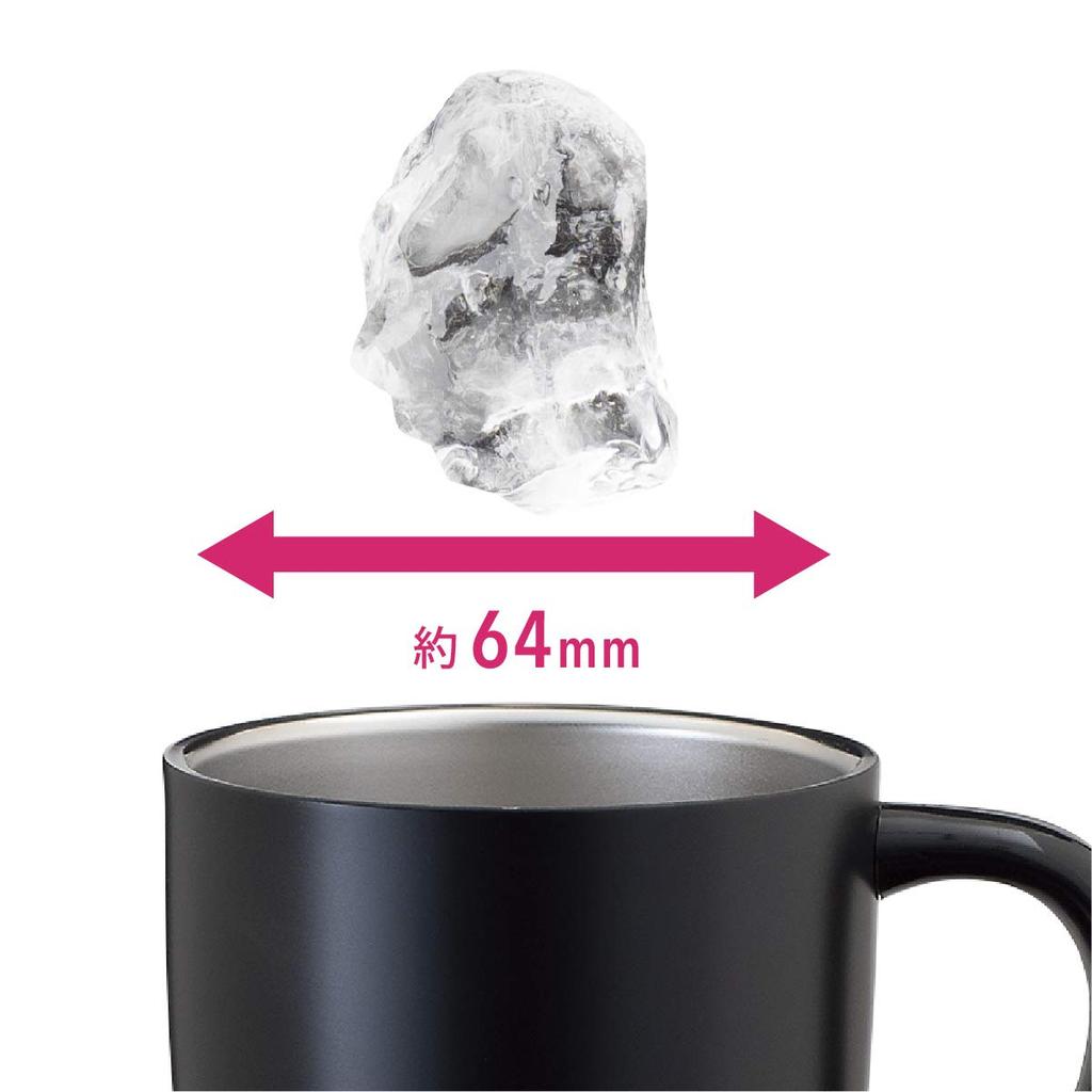 Кружка из нержавеющей стали Atlas 260 мл Черная с крышкой Вакуумная изоляция Дом Работа Термо/Холод ASMC-260BK