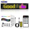 LED Car Pixel Panel Light Scrolling Bright Advertising LED Signs Flexible Screen USB Bluetooth App Control for Taxi Rear Window
