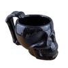 Creative Skull Ceramic Mug Halloween Beer Mugs 3D Stereoscopic Alien Milk Mug Human Skull Novelty Magic Coffee Mugs