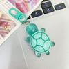 1/10pcs Girlfriends Sea Animal Glow In-The-Dark Color Turtle Keychain Cute Sweet Turtle Keyring Vintage Ins Bag Pendant Accessories