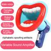 Funny Big Mouth Megaphone Recording Voice Changer Kids Mic Toy Party Favors