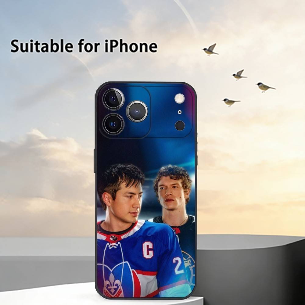 LGBTQ H-Heated R-Rivalry Ice-Hockey Phone Case Silicone Soft For IPhone 17 16 15 14 13 12 11 X XR Plus Pro Max Plus