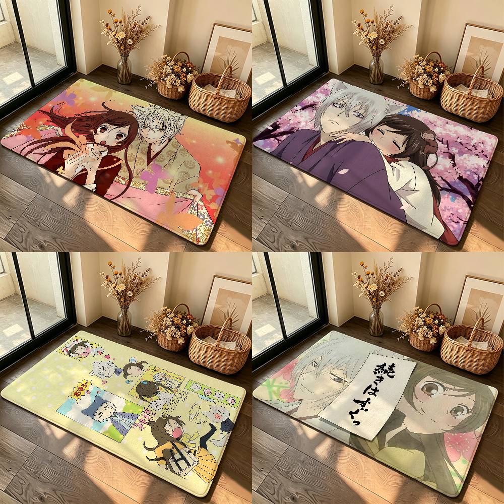 Anime K-kamisama Kiss Cute Carpet Bathroom Anti-slip Mat Door Mat Home Decoration Mat Entrance Door Mat Scratch-resistan Mat