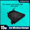 Автомобильная передняя центральная консоль автомобильное беспроводное зарядное устройство телефон быстрая зарядная панель для Toyota Land Cruiser LC200 2017 2018 2019 LHD и RHD