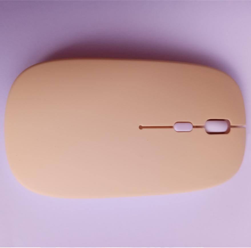 LED Lights Slim Rechargeable Bluetooth/ USB Wireless RGB Mouse for Tablet PC Andoid IPad