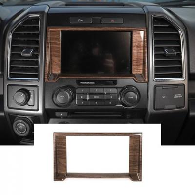 Декоративная накладка на рамку GPS-радио для Ford F-150 F150 15-20 под дерево