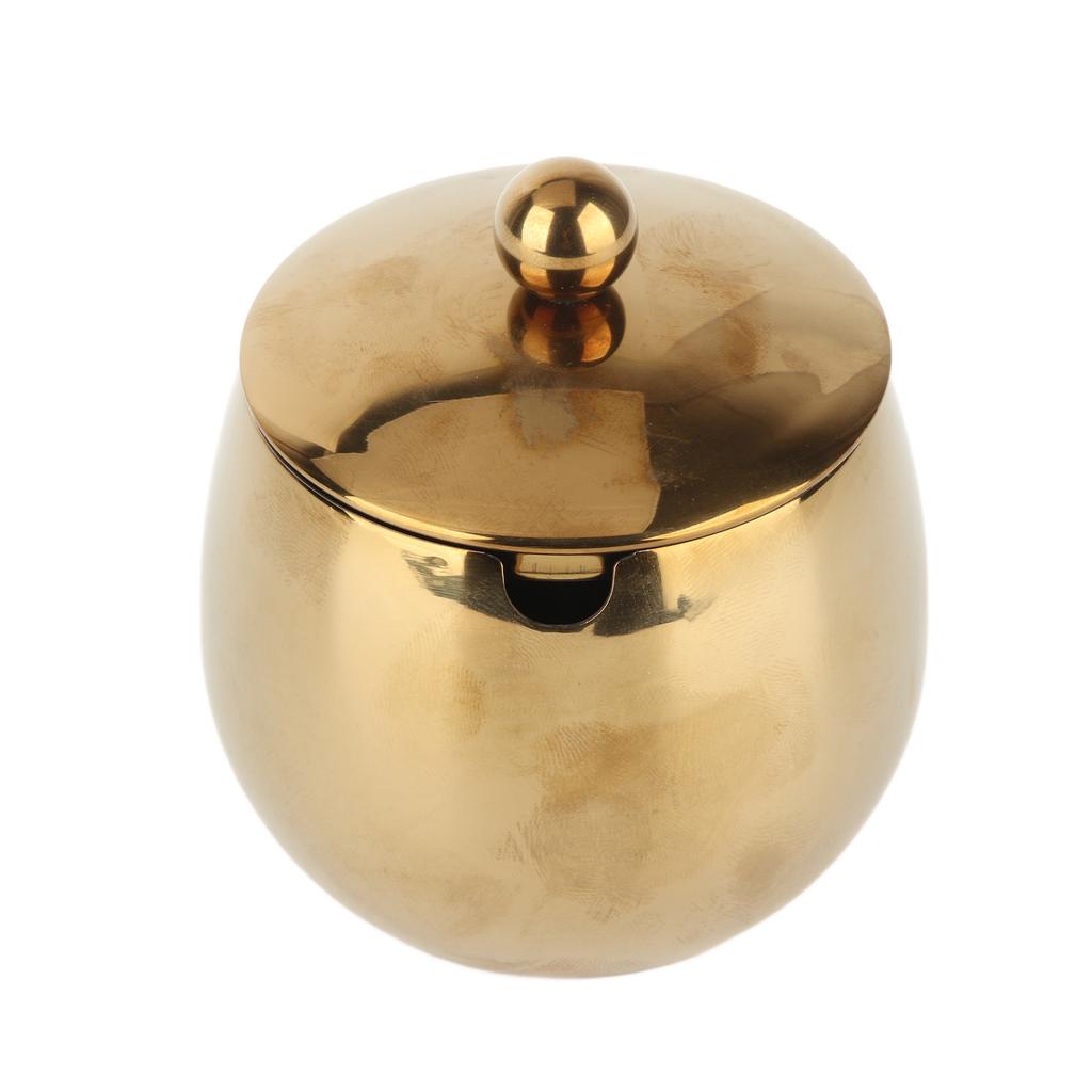 Большая сахарница из нержавеющей стали банка для специй с крышкой для хранения соли конфет кофе можно мыть в посудомоечной машине