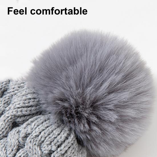 3 шт./комплект унисекс зимняя шапка шарф перчатки комплект толстые трикотажные защитные шапки перчатки эластичные