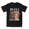 Funny Hip Hop Princess Diana 90s T-Shirts Men Crewneck 100% Cotton T Shirts Short Sleeve Tees Adult Clothes