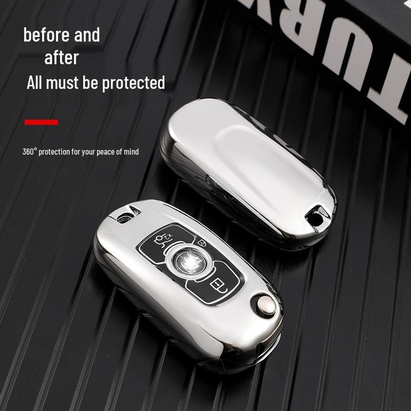 Buick Verano Pro Key Cover for 18/20 Models - Premium Protective Case with Buckle for Men & Women
