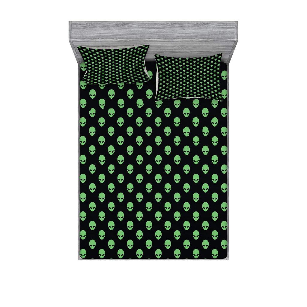 Ноты Лист Узор Лист Трехкомпонентный Комплект Постельного Белья с Цифровой Печатью Взрослые Дети