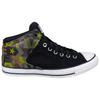 Converse Chuck Taylor All Star Уличная мода Высокие парусиновые кеды Унисекс Кроссовки Черные 168724F