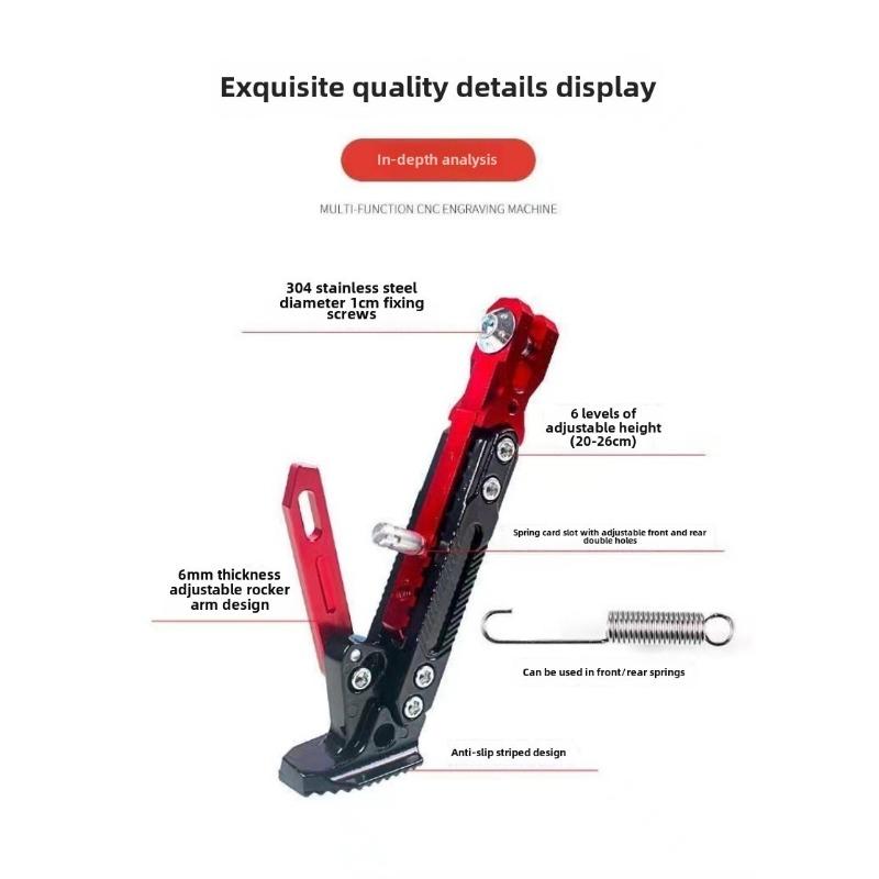 Новый подножка для мотоцикла, кронштейн для парковки, подставка для ног, боковой упор для ног, держатель для костылей, аксессуары для мотоциклов Dirt, универсальный