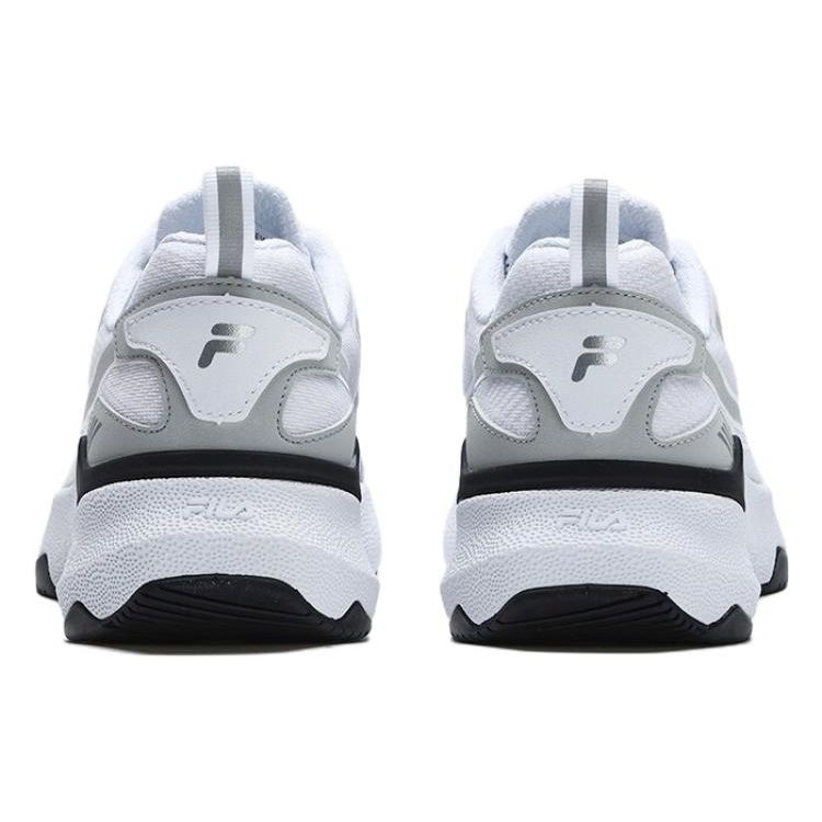 Fila Flow Удобная ткань Амортизация Износостойкие Легкие Низкие Кроссовки для бега Женские кроссовки Белый A12W311105FWA