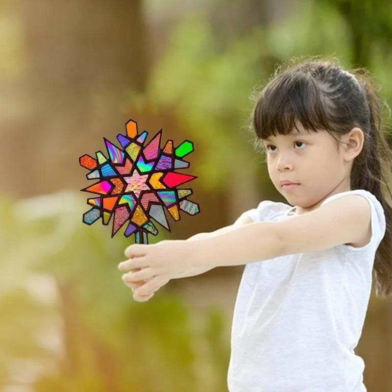 Stained Glass Window Hanging Honeycomb Multicolor Butterfly Bee Stained Glass Panels Stain Glass Hummingbird Window Hanging