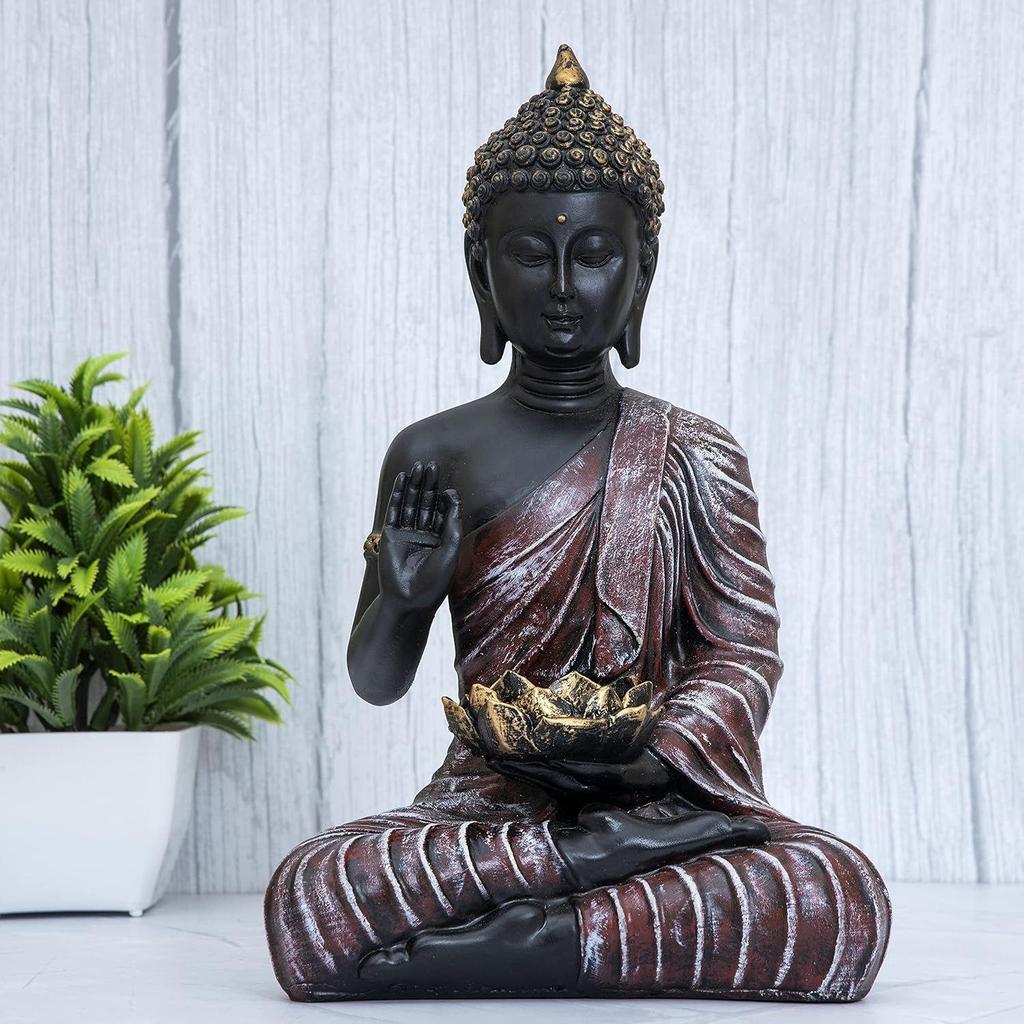 Art New Sitting Buddha Statue Showpiece Idol Home Decor and Gifts