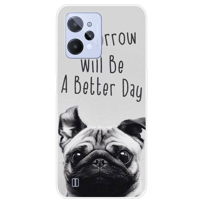 Для Realme C31 C 31 RealmeC31 чехол Мягкая силиконовая задняя крышка модный чехол для телефона с мультяшным рисунком