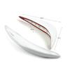 2Pcs Anti-Collision Scratch Patch Car Front Rear Bumper Corner Lip Guard Strip Sticker Protection Protector Crash Accessories