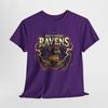 Baltimore Ravens Unisex Heavy Cotton Tee, Sports Fan Apparel, Game Day.