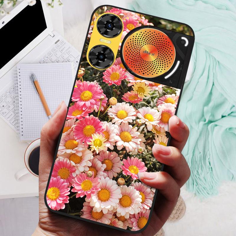 Для ZTE Nubia Music 2 Чехол Лев Волк Силиконовая Мягкая Задняя Крышка Для Nubia Music2 Чехлы для Телефона 6.7" Защитный Чехол Черный Матовый