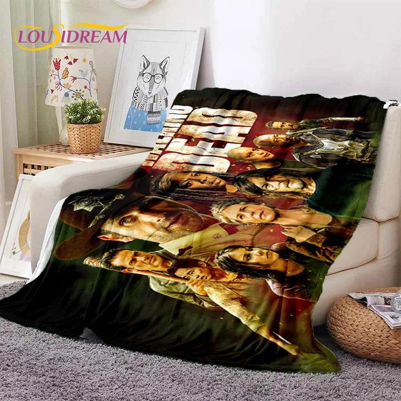 The Walking Dead Lincoln TWD Soft Flannel Blanket for Beds Bedroom Sofa Picnic,Throw Blanket for Cover Outdoors Leisure Nap Gift