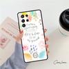 Чехол для телефона с библейским стихом Для Samsung Galaxy S24 S25 S23 S22 Ultra Note 10 20 Plus S20 S21 FE Чехол