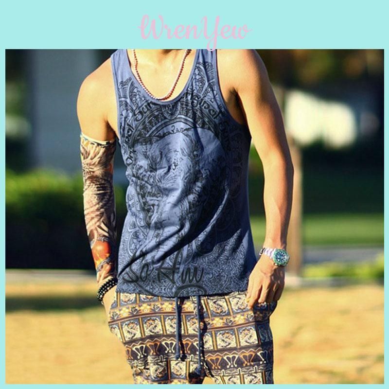 Premium Quality Men's Casual Bodybuilding Vest With Timeless Design And Comfortable Fit