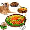 Dog Snuffle Mat Pet Sniffing Pad Foldable Slow Feeding Mat Interactive Puzzle Toy Non-slip Dog Training Toy