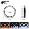2.5/3.0Inch WRGB LED Angel Eyes Shrouds For Xenon LED Projector Lens Revolving Dynamic Turn Signal Flowing Halo Bezels
