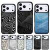 Модный абстрактный арт-чехол-волна для iPhone 17 16 15 14 13 Pro Max Задняя крышка для 12 11 Pro Coque