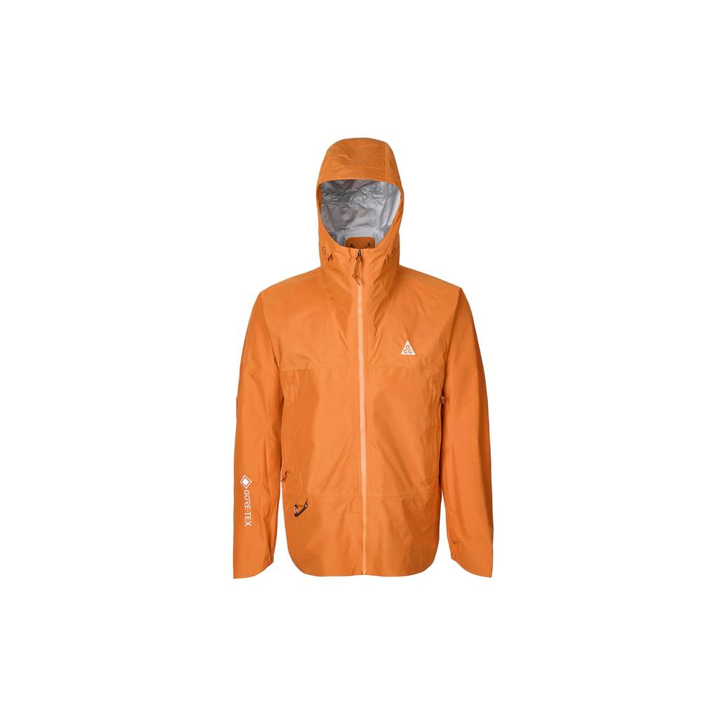 Nike Мужские куртки ACG Оранжевая с капюшоном Умеренная Другое DB3559-893