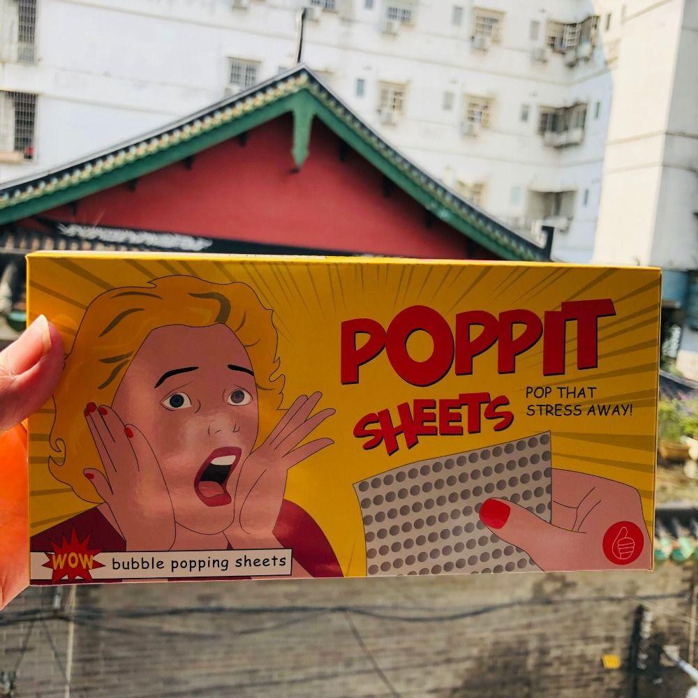 Bubble Paper Film Mini Bubble Wrap Transparent Circular Bubble Bubble Pumping Paper Press Pinch Burst Poppit Stress Sheets