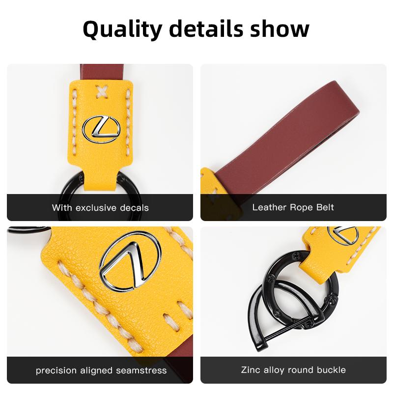 Creative Car Keychain Emblem Key Ring Pendant Gift For Lexus F SPORT RX300 IS200 IS250 ES350 Ct200h UX250h NX300h RX350 ES300h
