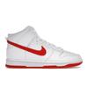 Dunk High White Picante Красные мужские кроссовки DV0828-100