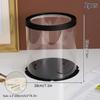 Transparent Cake Box Cake Packaging Boxes Clear Cake Boxes Gifts Birthday Bag Accessorie Wedding Birthday Party Gift Box