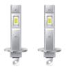 Aluminum Silver LED Headlight Super Bright Automobile Headlamp Fog Lamps  Automobile Front