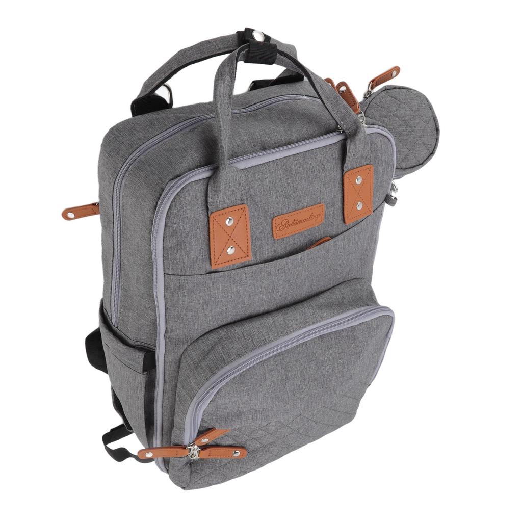 Сумка для подгузников, рюкзак с вышивкой, на два плеча, 20 л, большая вместимость, рюкзак для мам, сумка для подгузников с