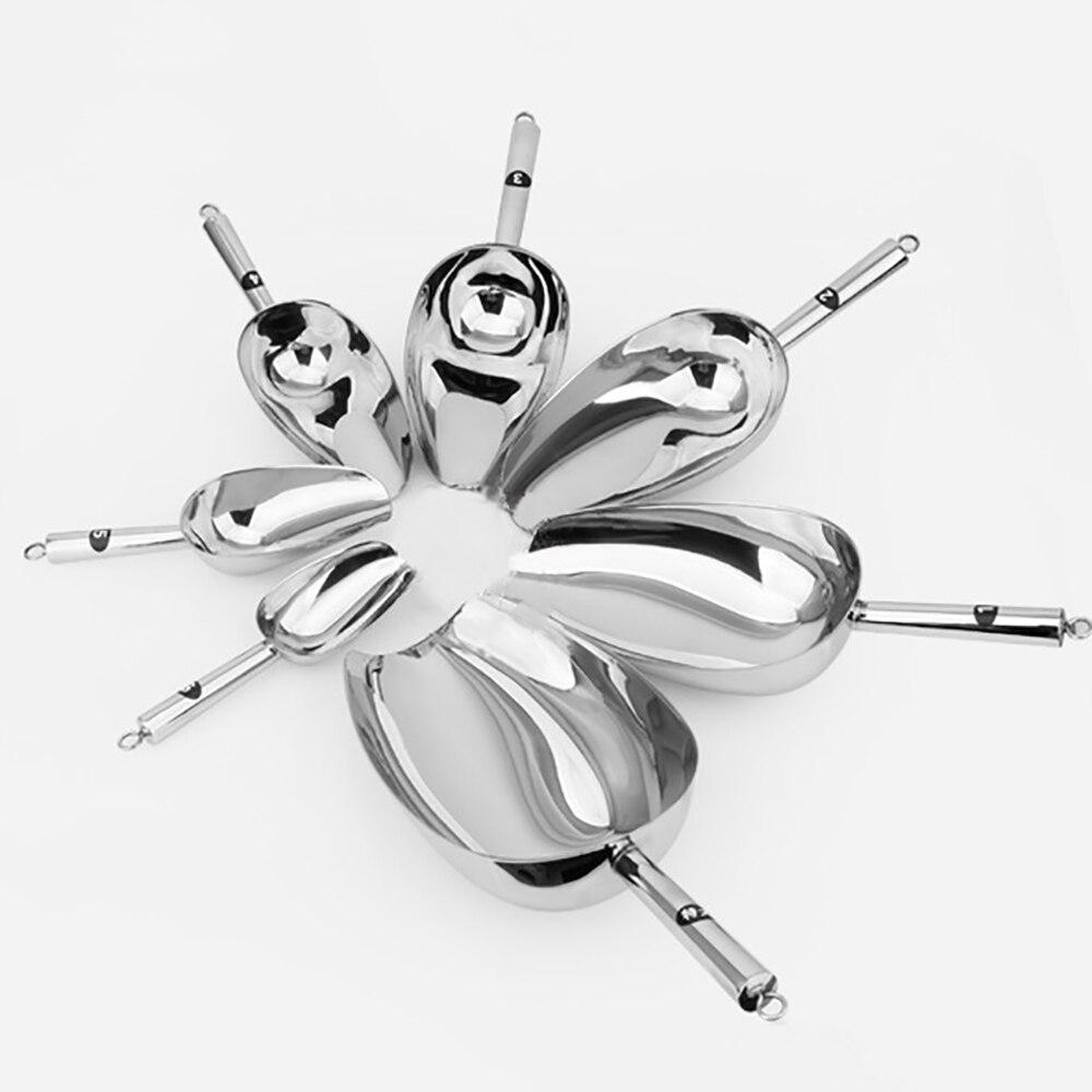 1 шт., совок для льда из нержавеющей стали, вечерние, бар, шведский стол, кухонный сахар, мука, лопата, сухая пищевая мука, контейнер для конфет, совок, кухонный гаджет