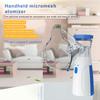 Portable Nebulizer Machine User-Friendly Design Adjustable Battery Powered Low Noise Handheld Mesh Nebulizer