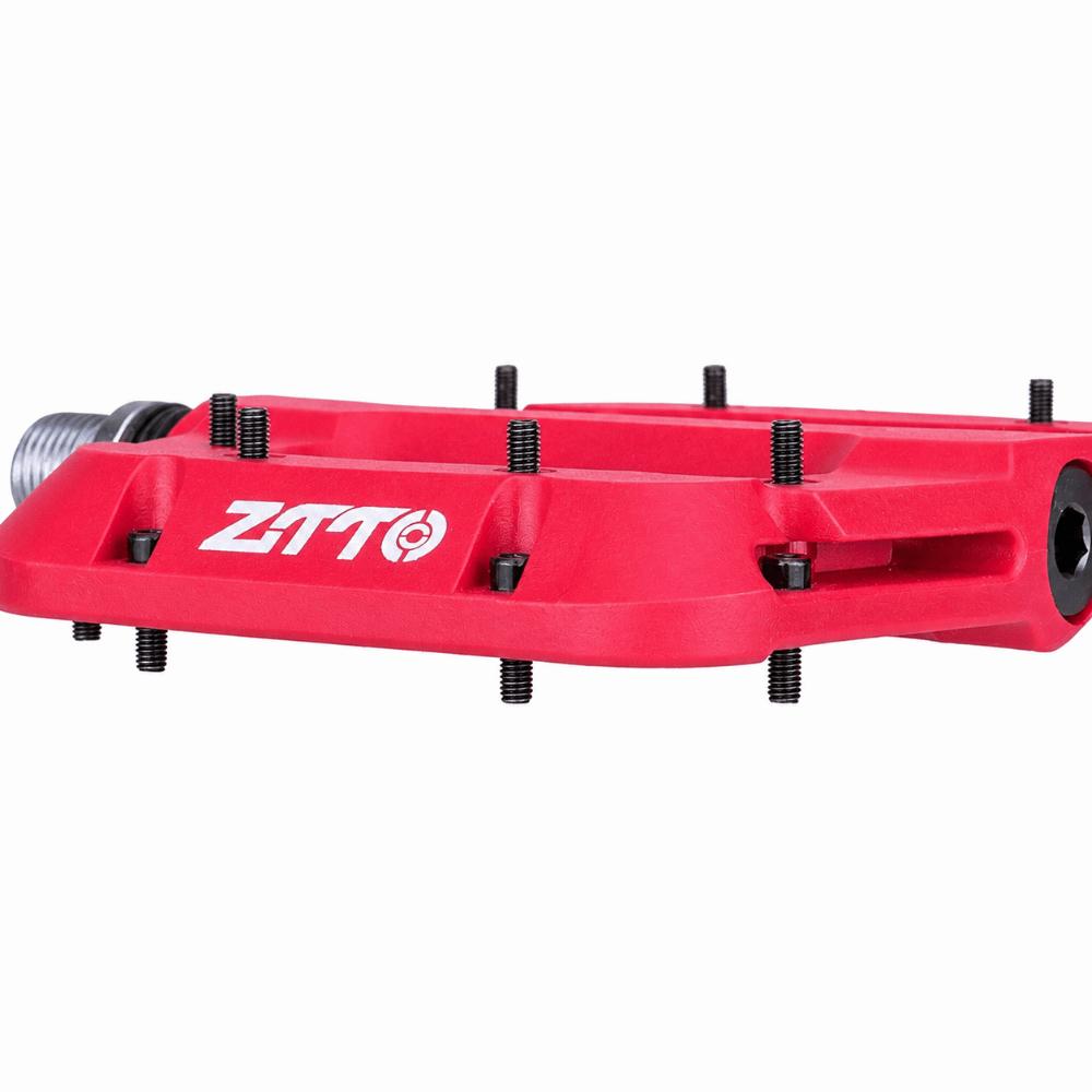 1 Pair Sealed Bearings Bicycle Platform Pedals 9/16 Inch Bike Flat Pedals Mountain Biking
