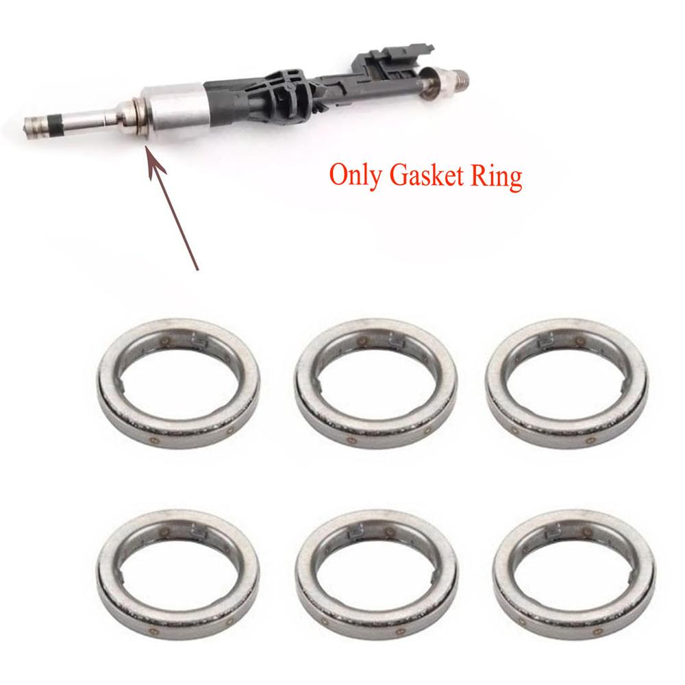 6 шт. Демуфта топливной форсунки для BMW E82 E88 E90 E92 E93 F30 F07 F10 13537577649