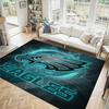 Дизайн Philadelphia Eagles Кристальный Велюровый Ковер Уютный Не?Нескользящий ковер с принтом для спальни, гостиной, прихожей