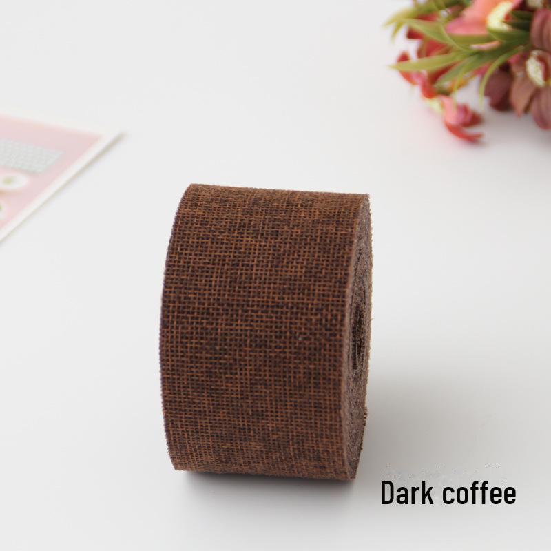 Свадебный декор своими руками: Цветная лента, имитирующая лен, рулон из полиэстера 5 см