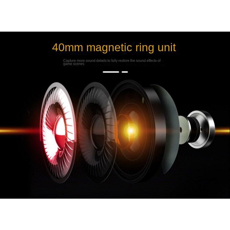 New Header Laptop, Desktop Computer Headset Game Headphones with Wheat Teaching Network, Computer Headset